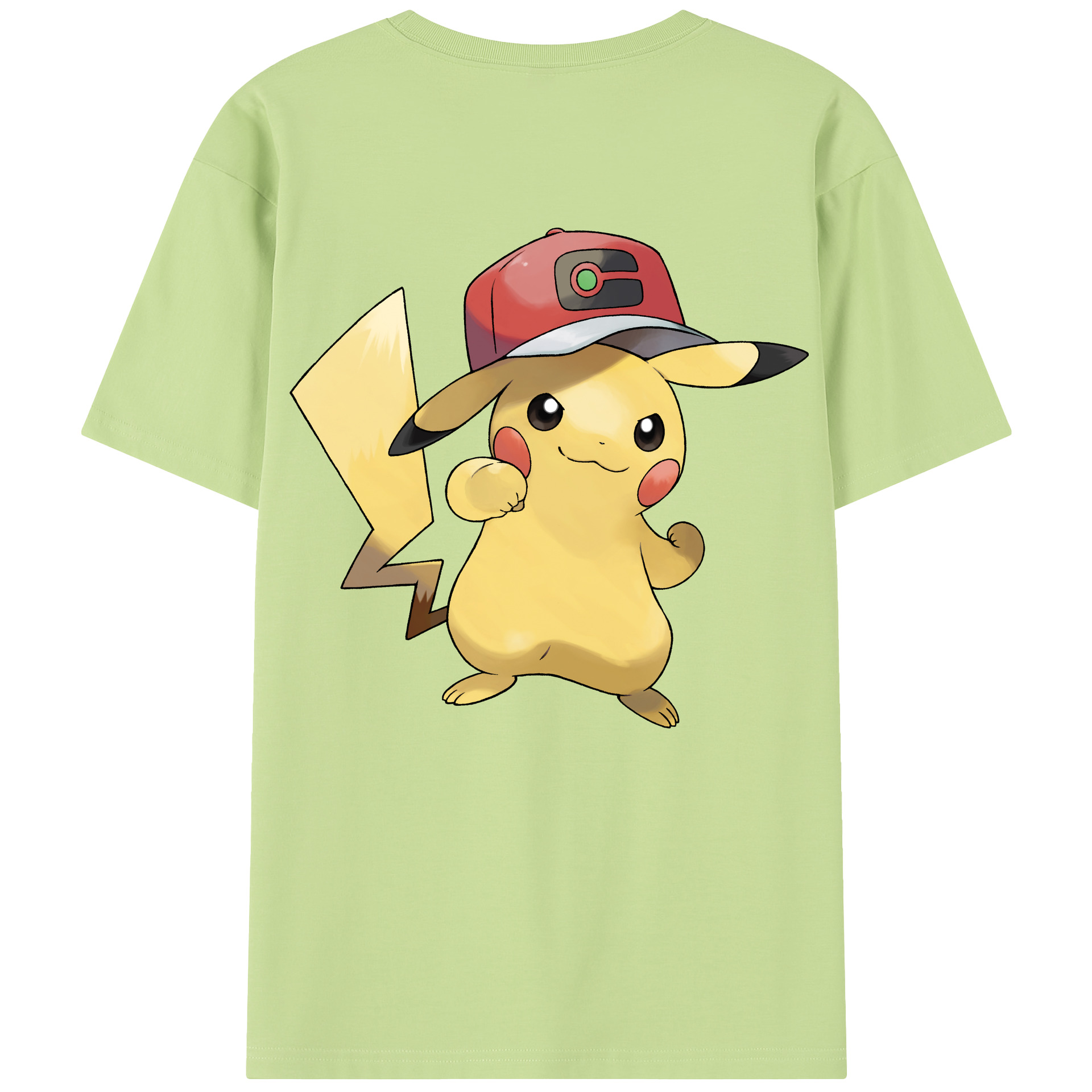 （画像用） ポケットモンスター Pokémon 綿100％半袖Tシャツ（背面プリント）